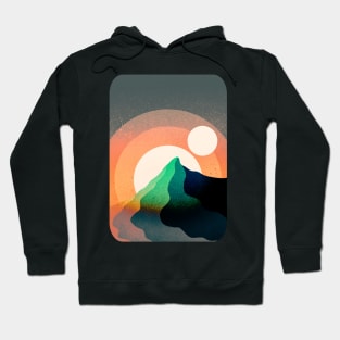 The green tip peak Hoodie